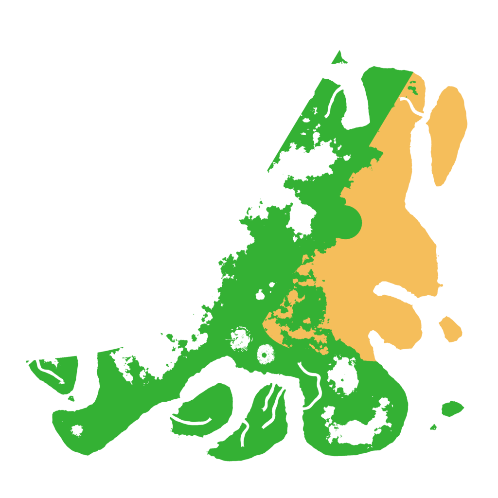 Biome Rust Map: Procedural Map, Size: 4000, Seed: 4036806