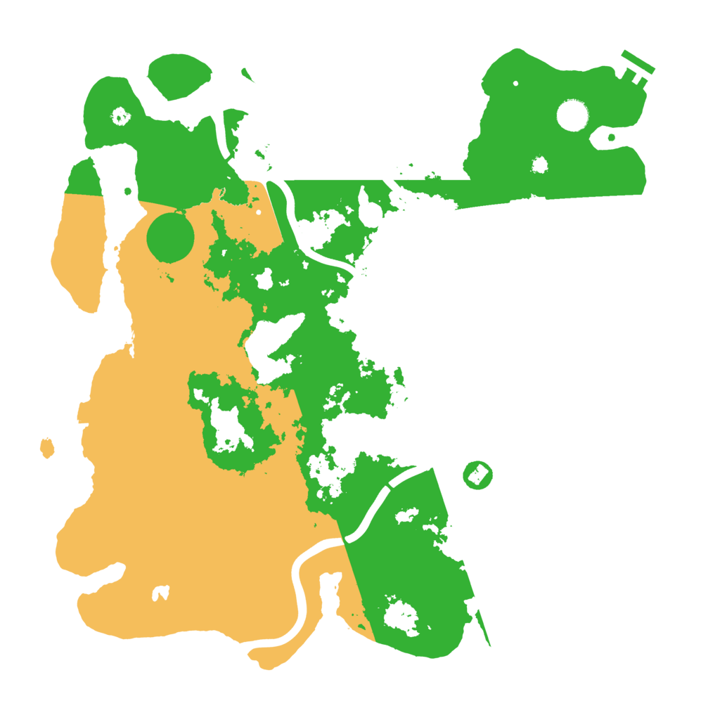 Biome Rust Map: Procedural Map, Size: 4000, Seed: 5833785