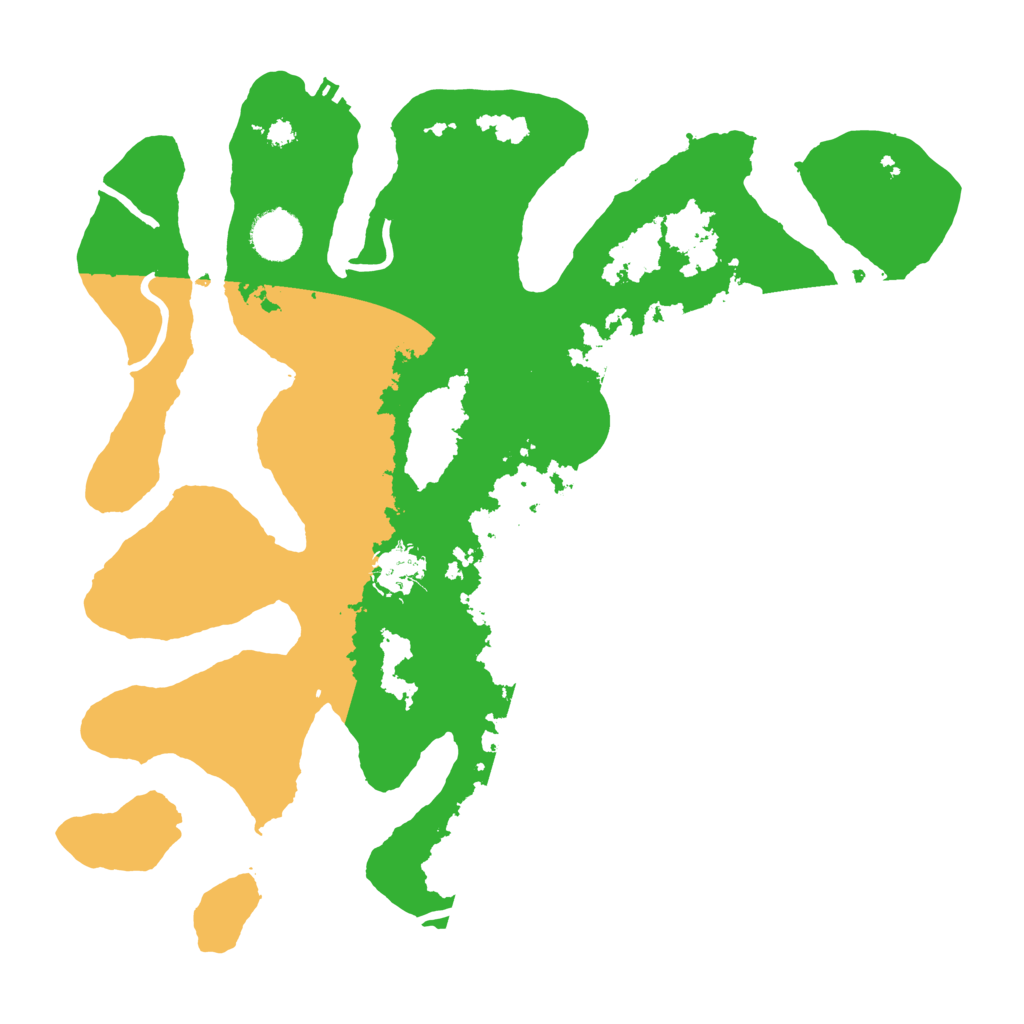 Biome Rust Map: Procedural Map, Size: 3550, Seed: 901486