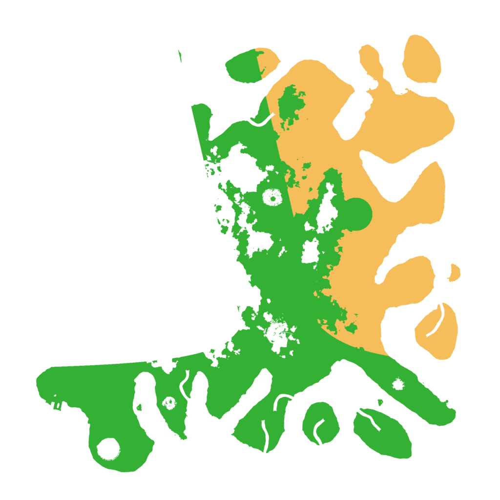 Biome Rust Map: Procedural Map, Size: 4000, Seed: 4768200