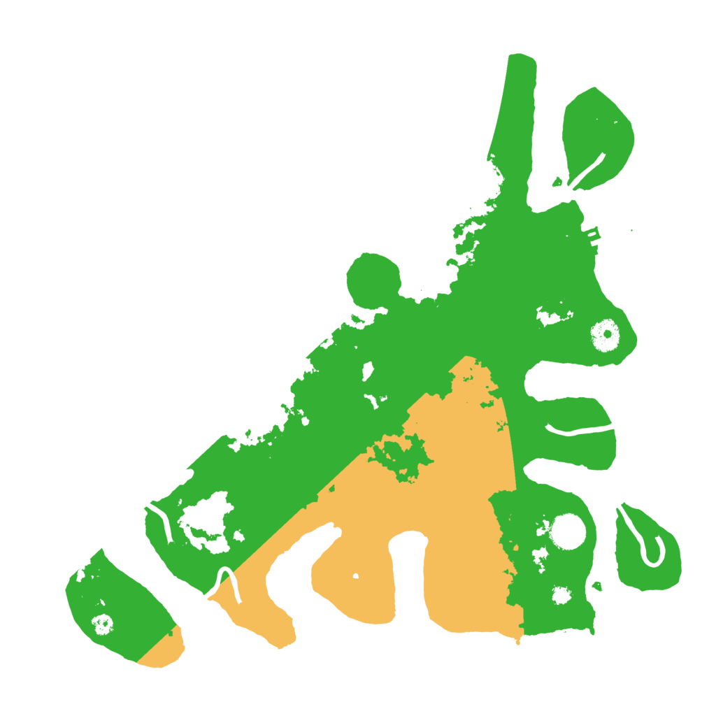 Biome Rust Map: Procedural Map, Size: 3550, Seed: 2283351