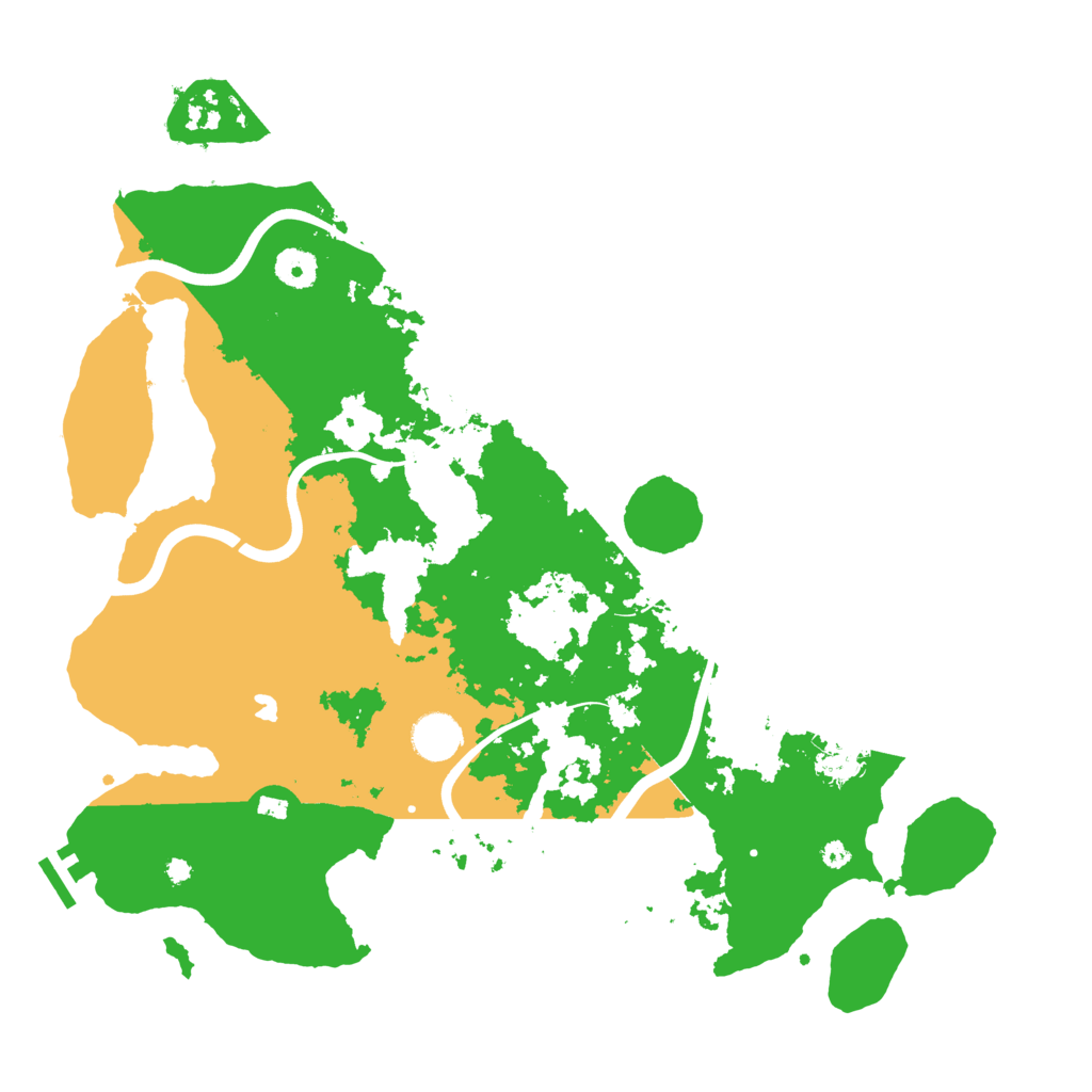 Biome Rust Map: Procedural Map, Size: 4000, Seed: 1234567890