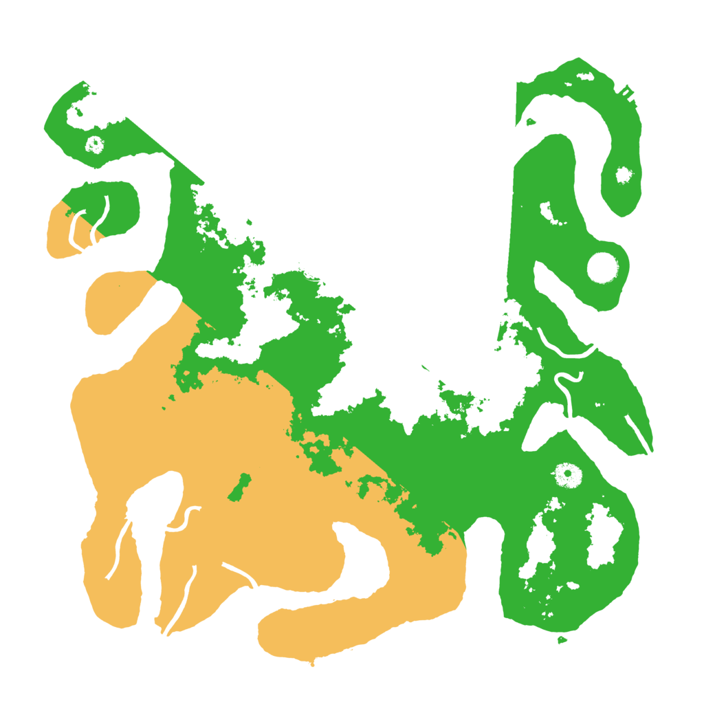 Biome Rust Map: Procedural Map, Size: 4000, Seed: 4986339