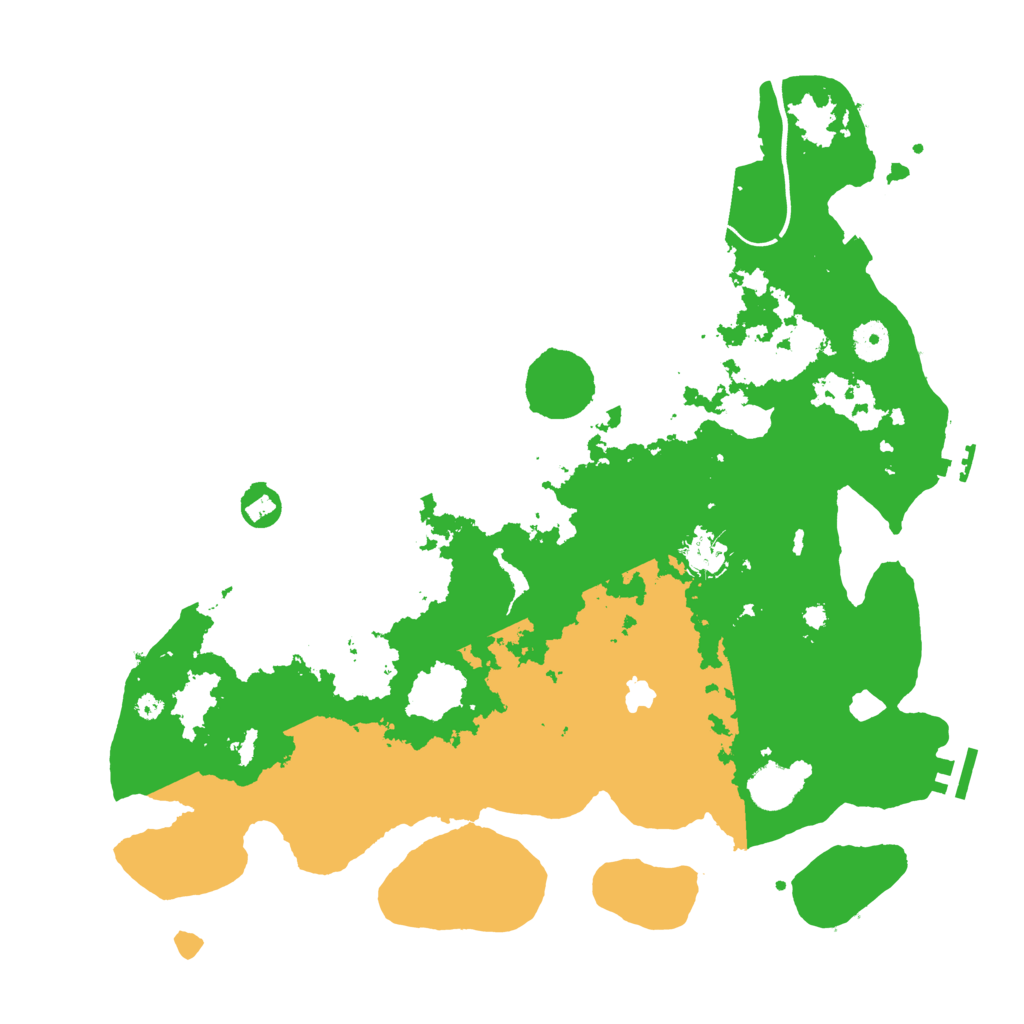 Biome Rust Map: Procedural Map, Size: 4000, Seed: 2187504