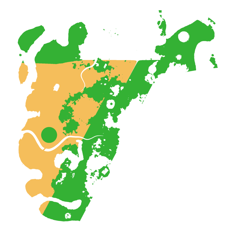 Biome Rust Map: Procedural Map, Size: 4000, Seed: 5147070