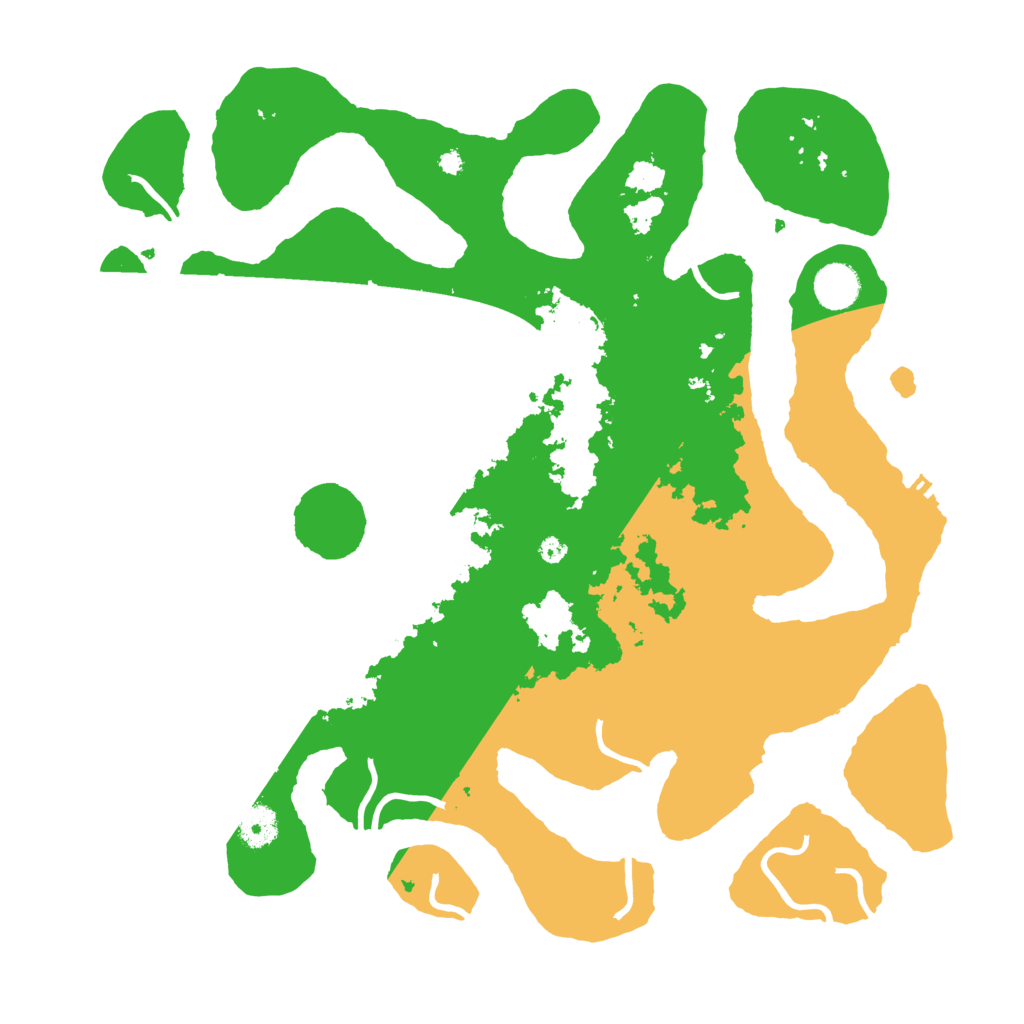 Biome Rust Map: Procedural Map, Size: 4000, Seed: 2557385