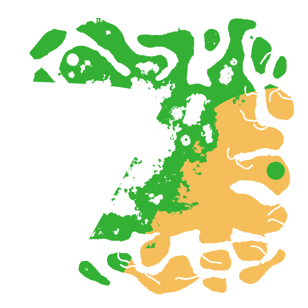 Biome Rust Map: Procedural Map, Size: 4500, Seed: 1607660