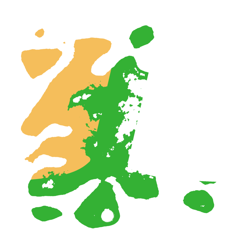 Biome Rust Map: Barren, Size: 3500, Seed: 2176810