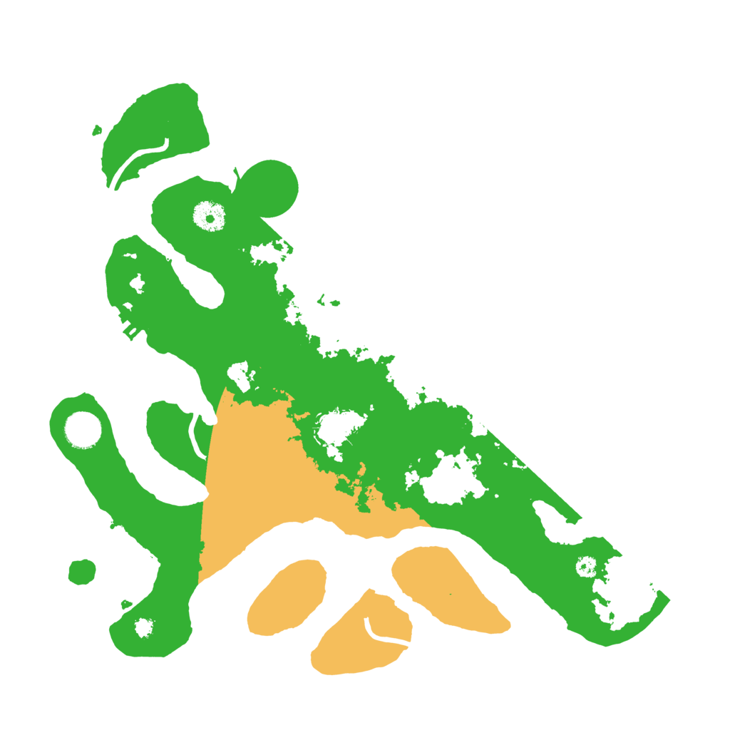 Biome Rust Map: Procedural Map, Size: 3500, Seed: 1877455