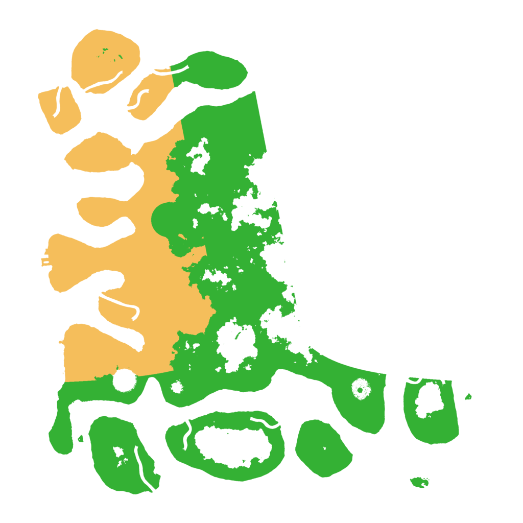 Biome Rust Map: Procedural Map, Size: 4000, Seed: 3677964