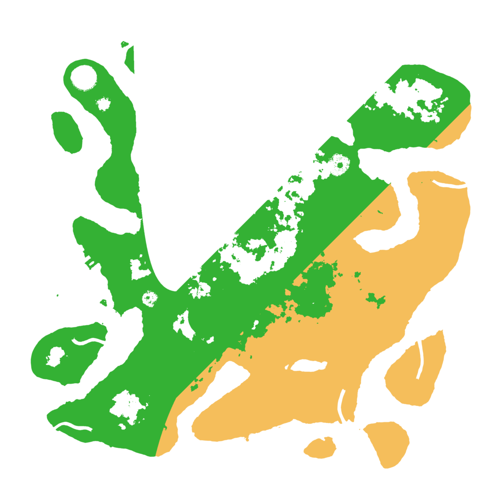 Biome Rust Map: Procedural Map, Size: 3500, Seed: 1126782