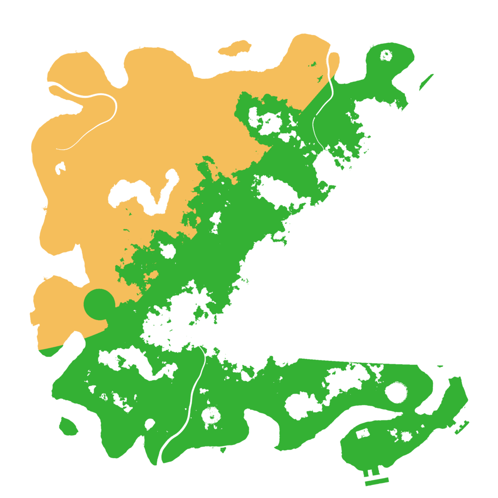 Biome Rust Map: Procedural Map, Size: 4250, Seed: 2019452
