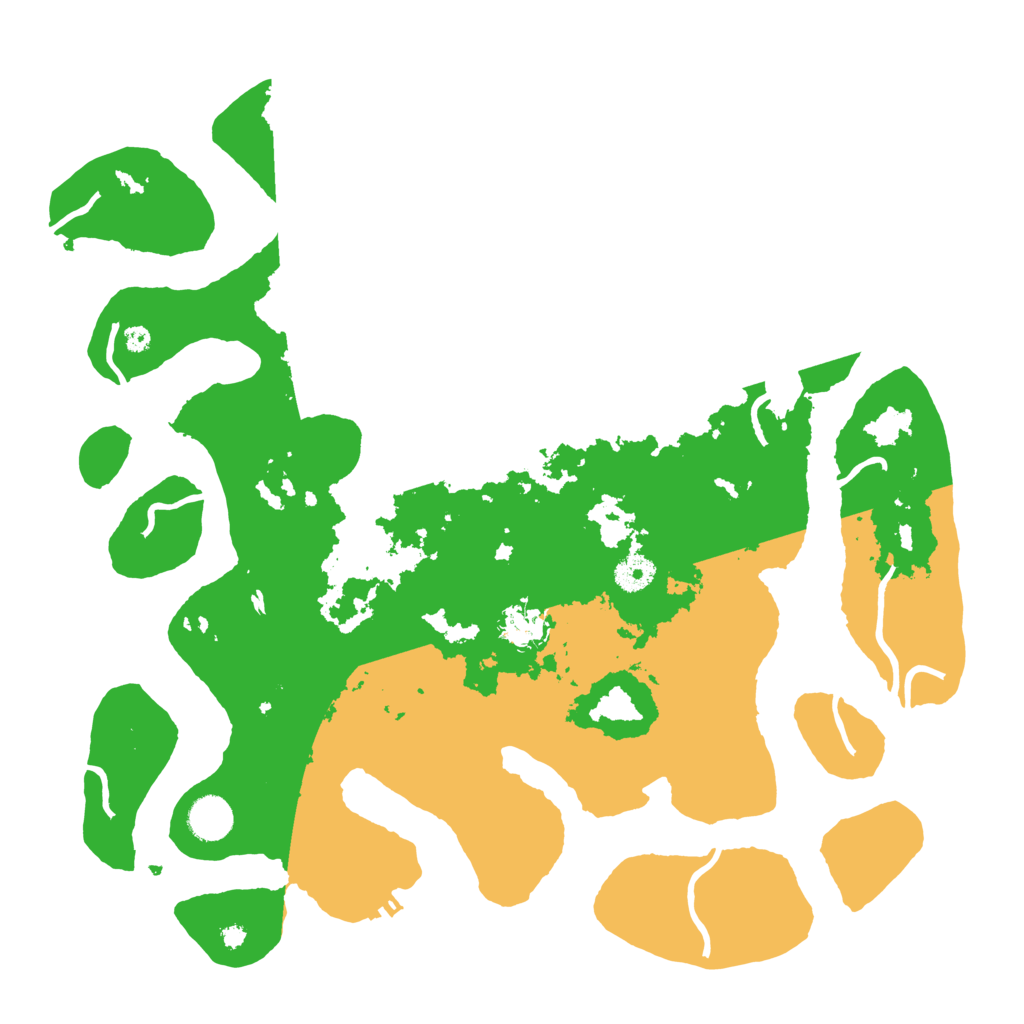 Biome Rust Map: Procedural Map, Size: 4000, Seed: 666666
