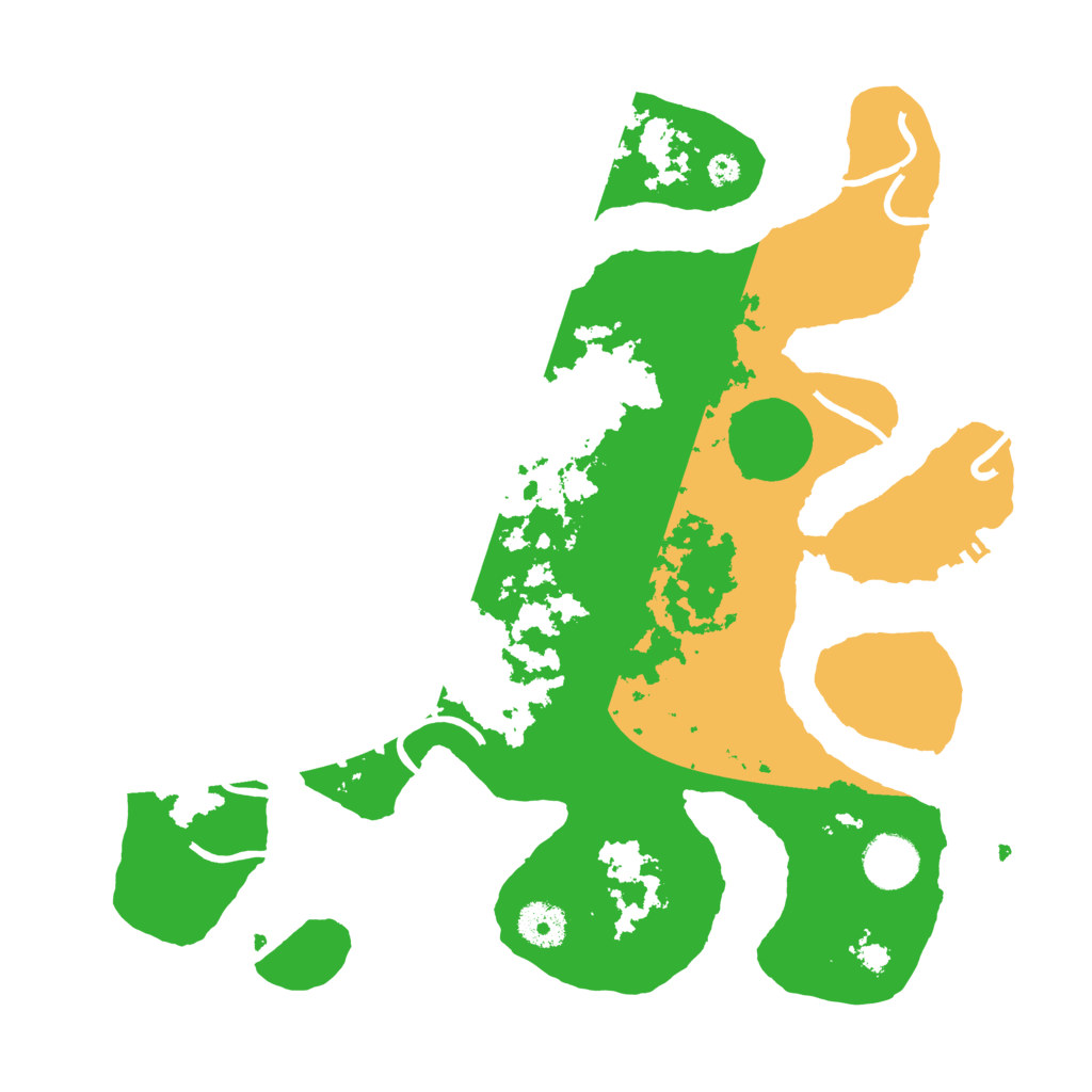 Biome Rust Map: Procedural Map, Size: 3500, Seed: 1685439