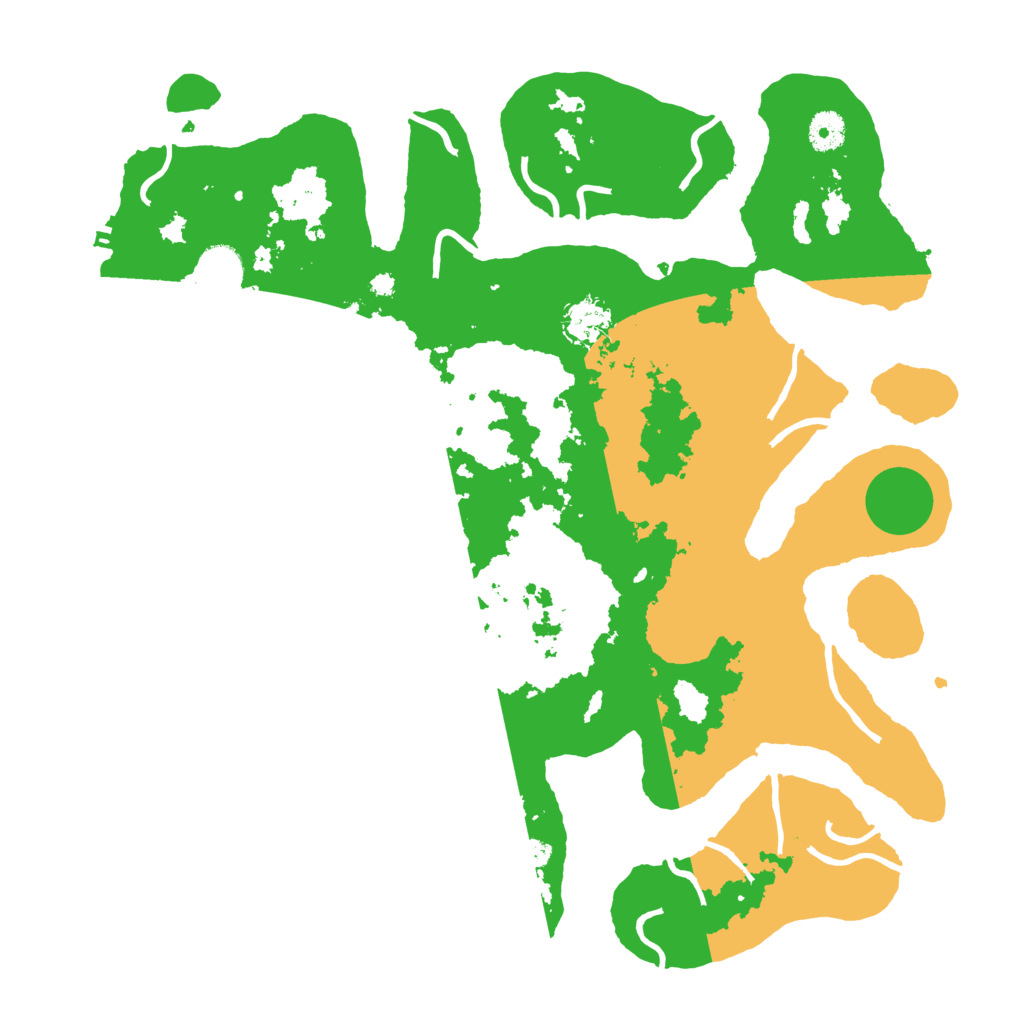 Biome Rust Map: Procedural Map, Size: 4000, Seed: 2439155