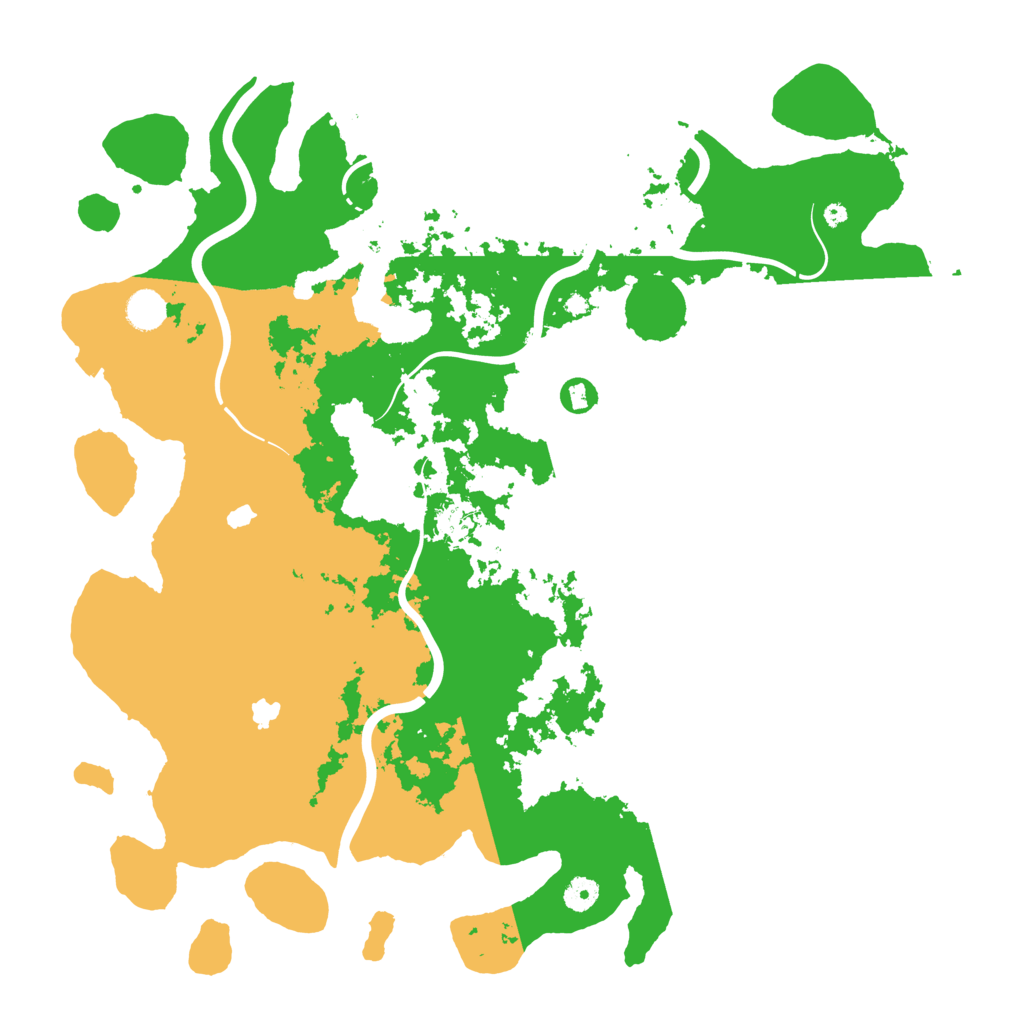 Biome Rust Map: Procedural Map, Size: 4500, Seed: 788946004