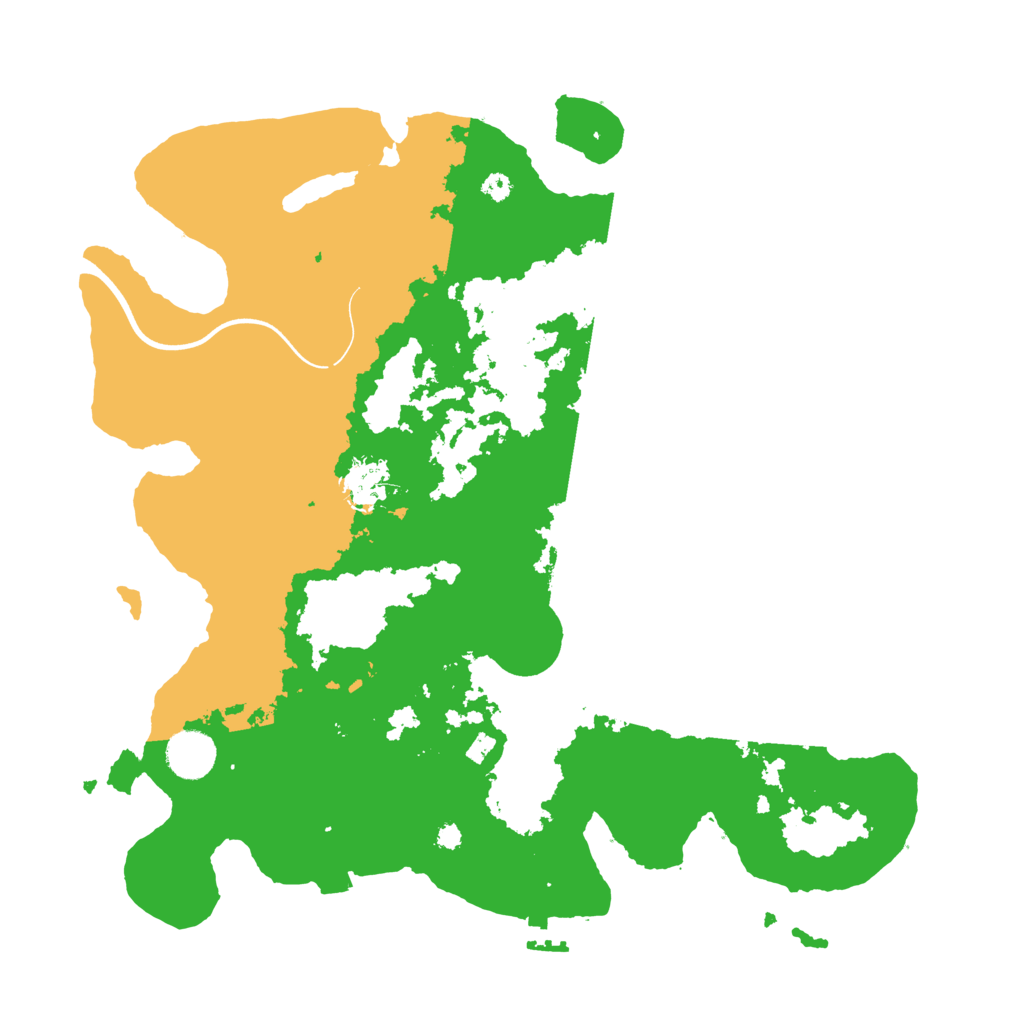 Biome Rust Map: Procedural Map, Size: 3700, Seed: 1438761783