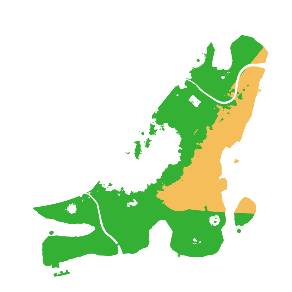 Biome Rust Map: Procedural Map, Size: 2750, Seed: 1495894353