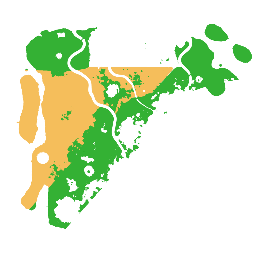 Biome Rust Map: Procedural Map, Size: 3950, Seed: 1768632798