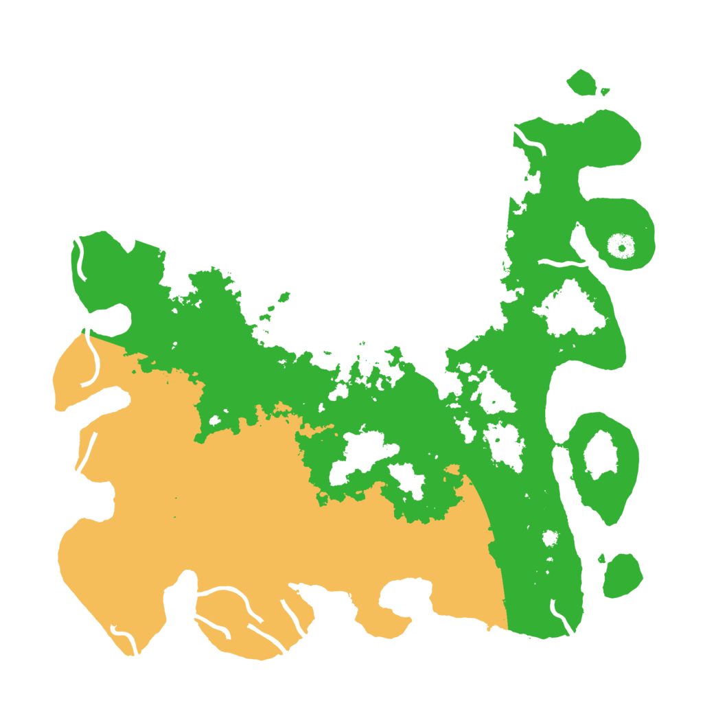 Biome Rust Map: Procedural Map, Size: 4000, Seed: 1810011