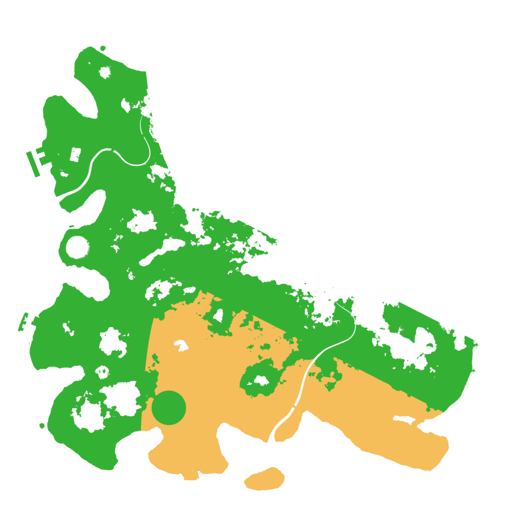 Biome Rust Map: Procedural Map, Size: 4000, Seed: 1961012