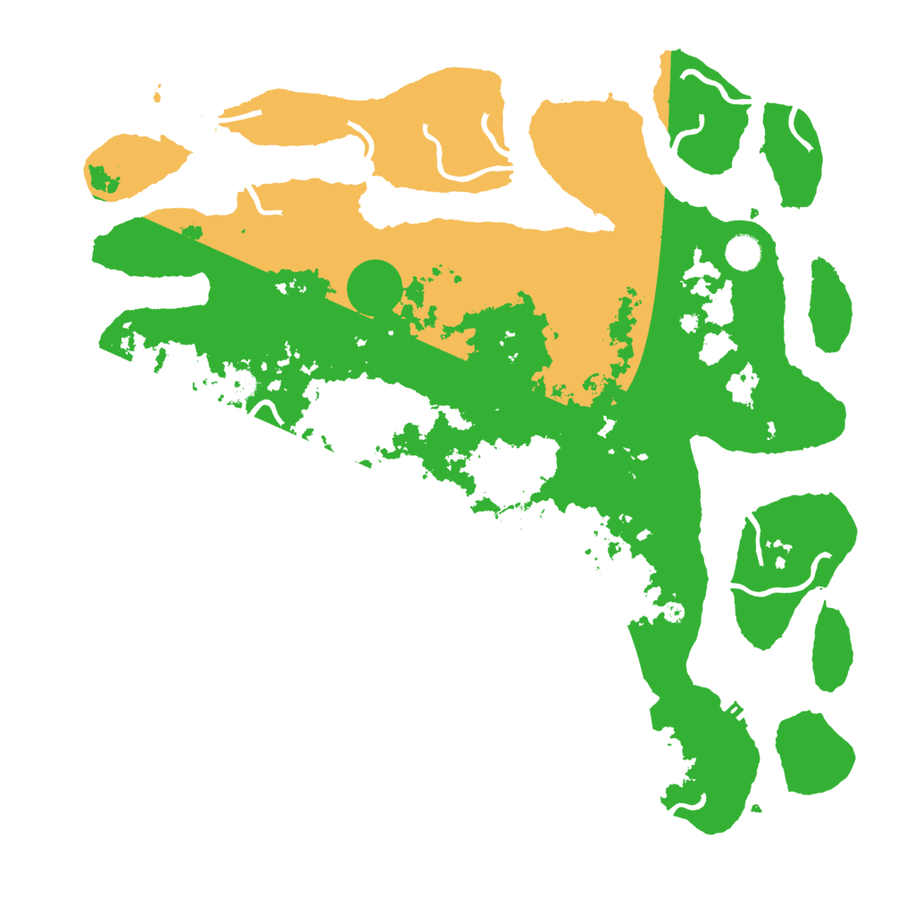 Biome Rust Map: Procedural Map, Size: 4500, Seed: 650186665