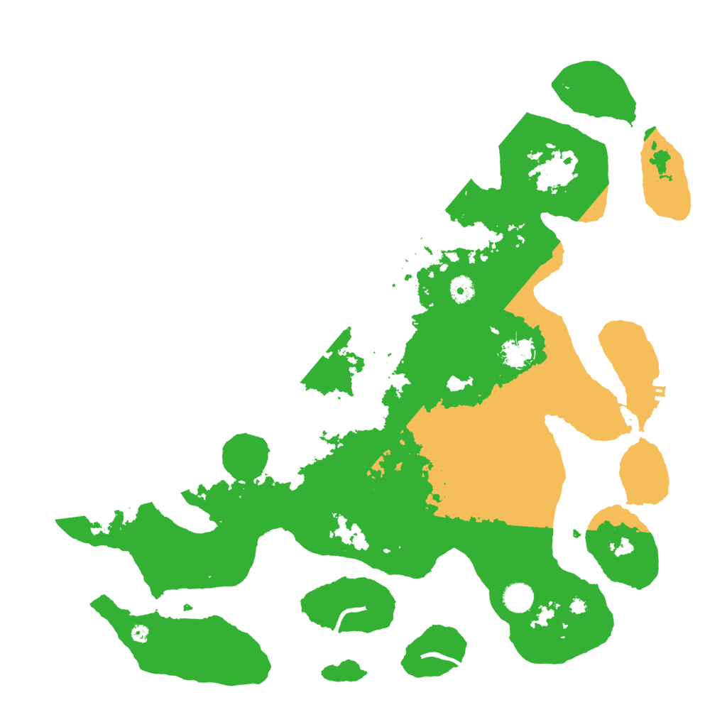 Biome Rust Map: Procedural Map, Size: 4250, Seed: 874918490