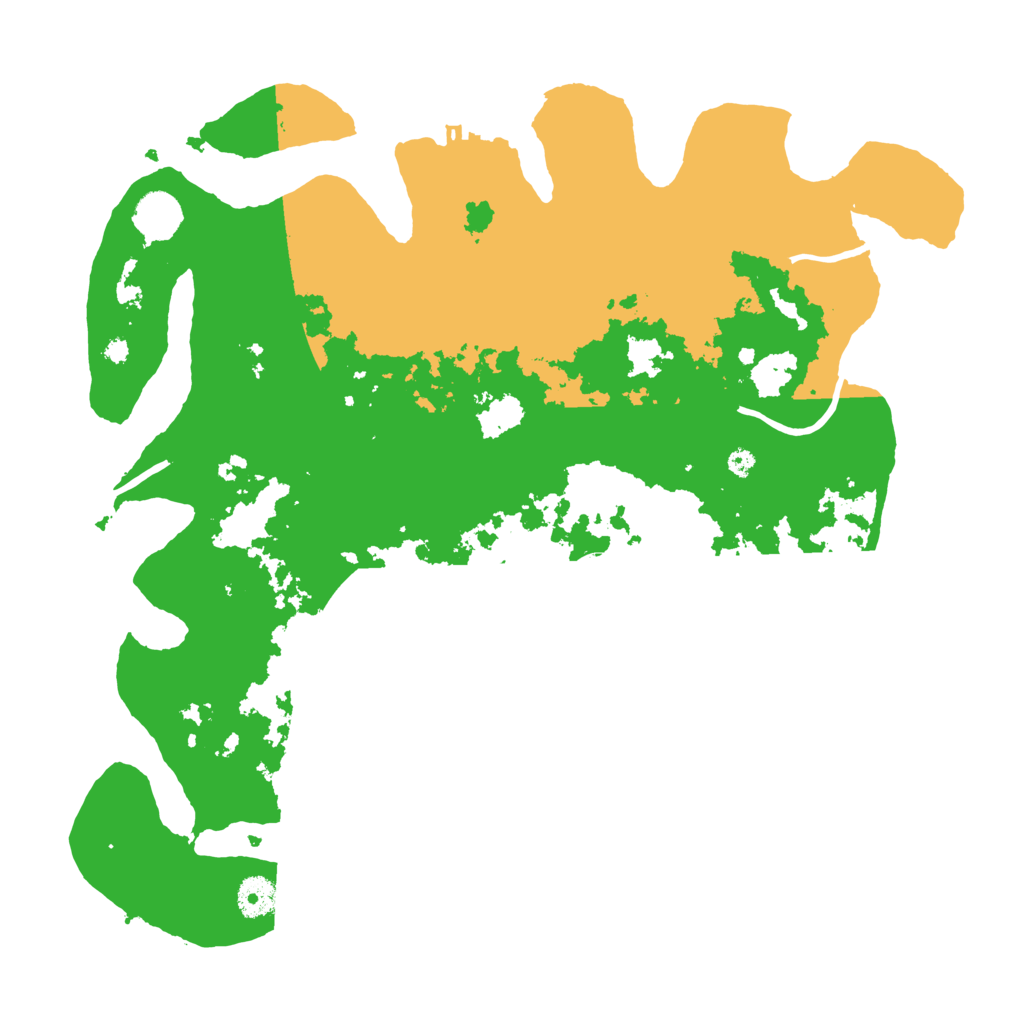 Biome Rust Map: Procedural Map, Size: 3900, Seed: 107