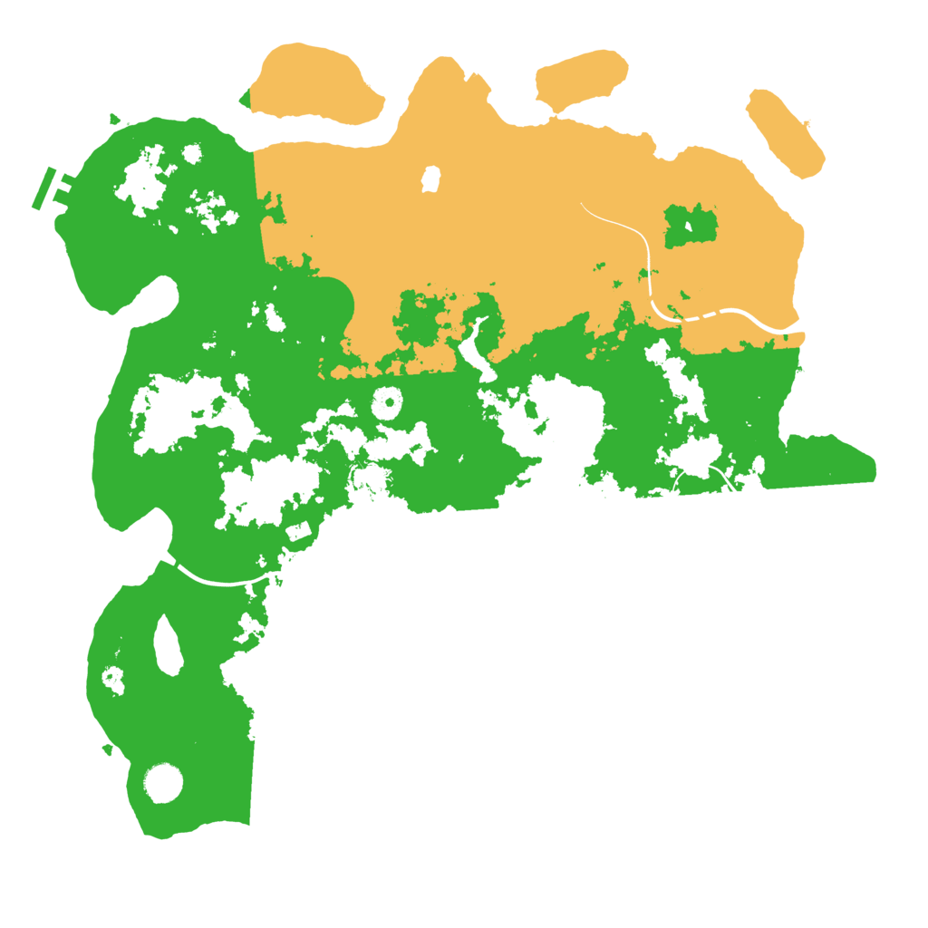 Biome Rust Map: Procedural Map, Size: 4250, Seed: 1989679824