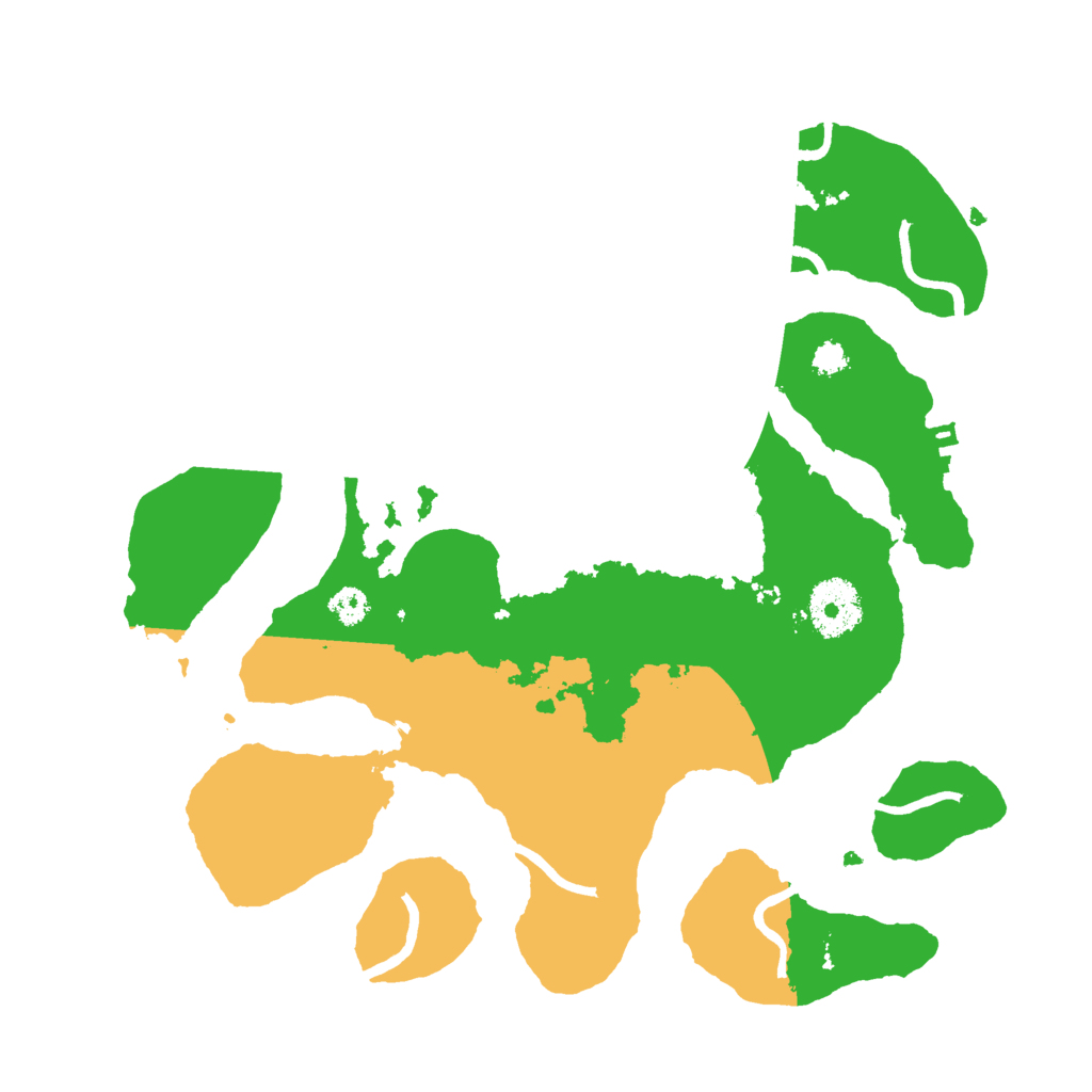 Biome Rust Map: Procedural Map, Size: 3000, Seed: 955223142
