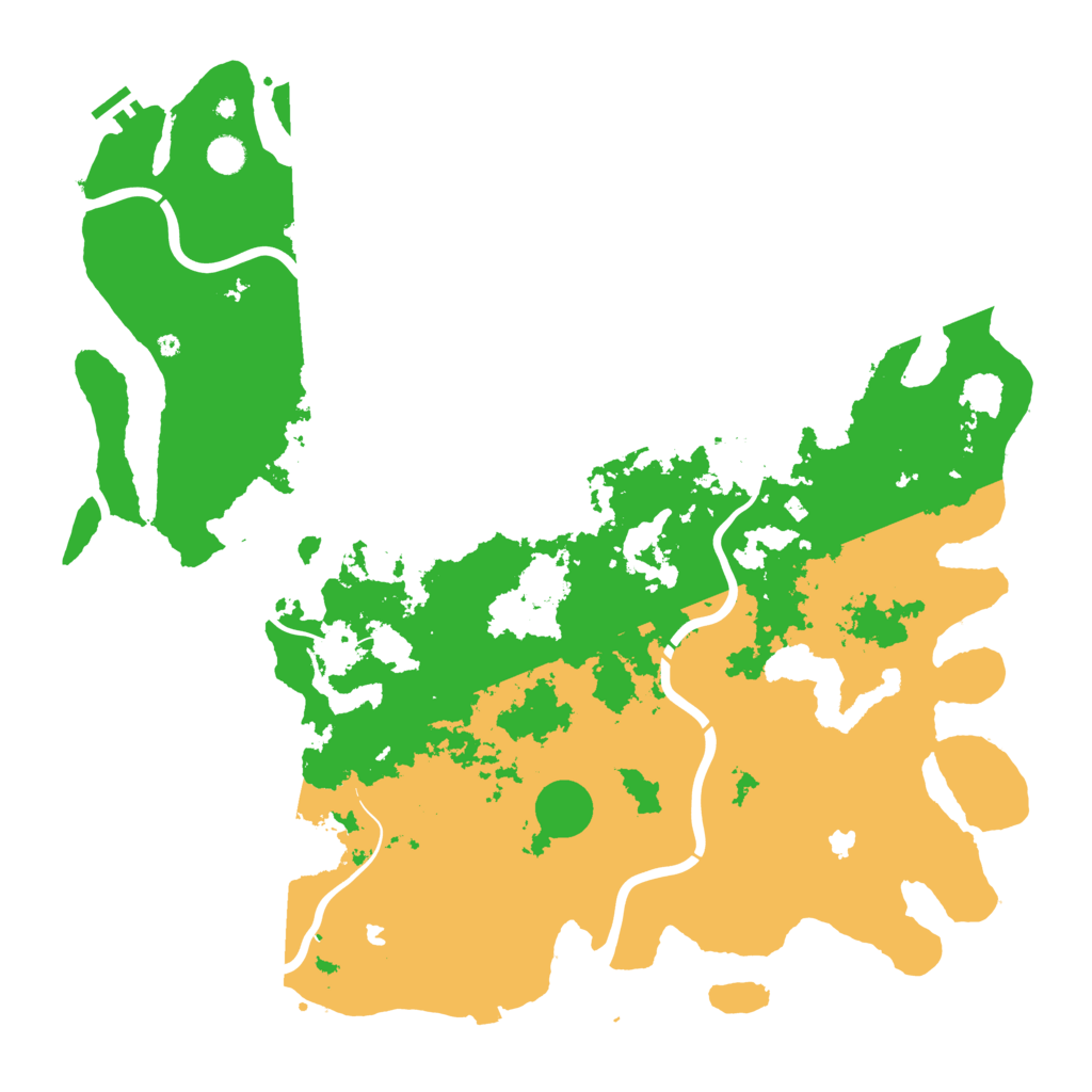 Biome Rust Map: Procedural Map, Size: 5000, Seed: 2065053331