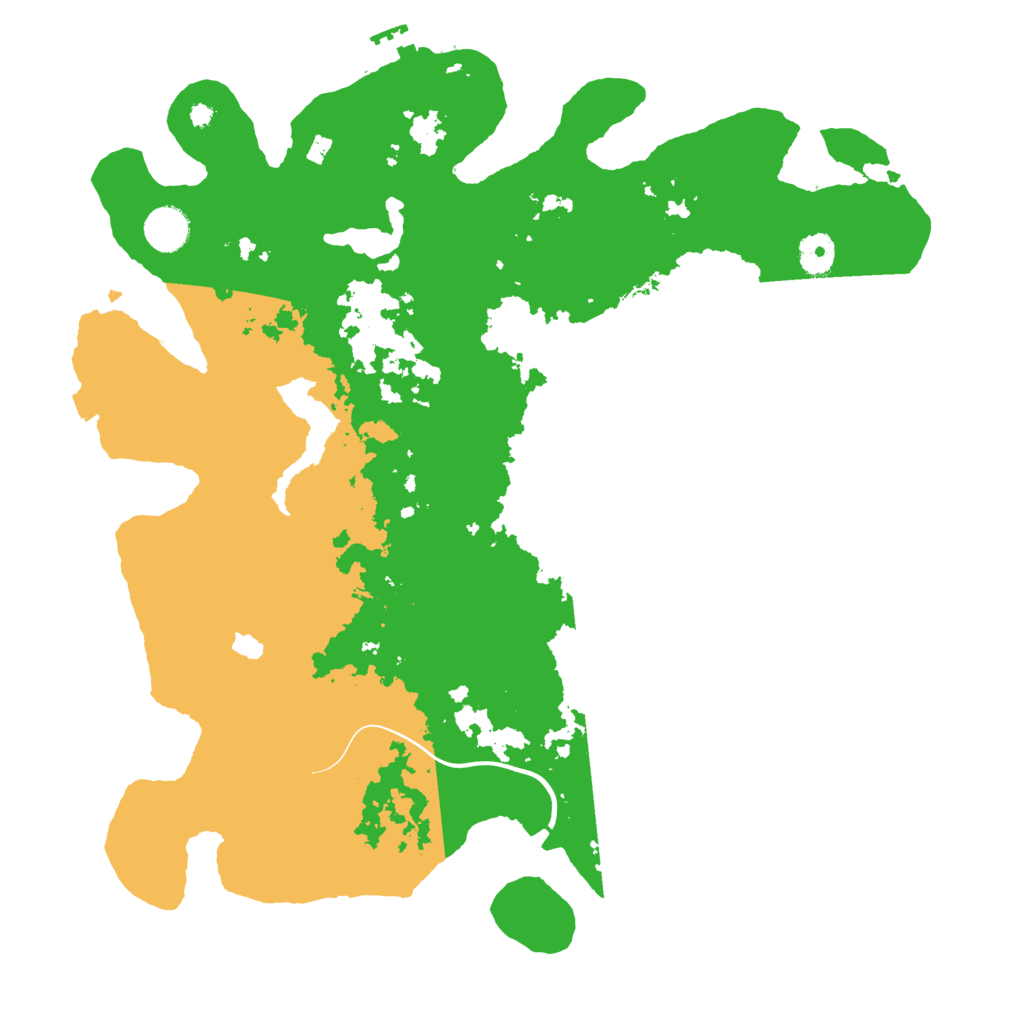 Biome Rust Map: Procedural Map, Size: 4000, Seed: 2131304