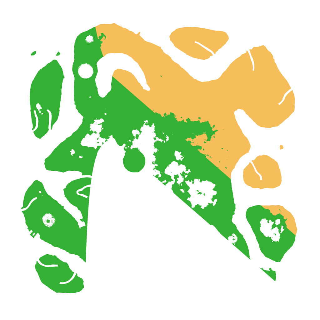 Biome Rust Map: Procedural Map, Size: 3800, Seed: 1125478422