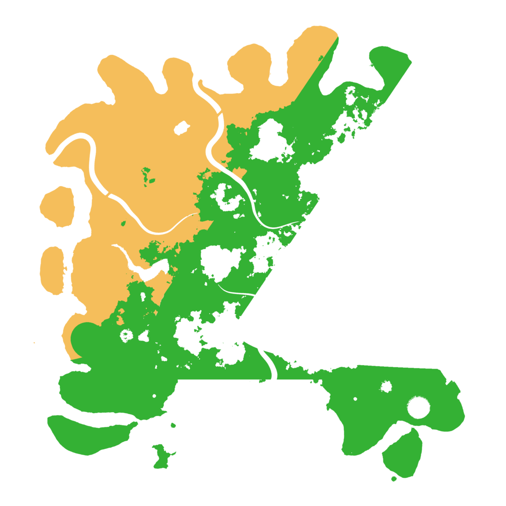Biome Rust Map: Procedural Map, Size: 4000, Seed: 5075317