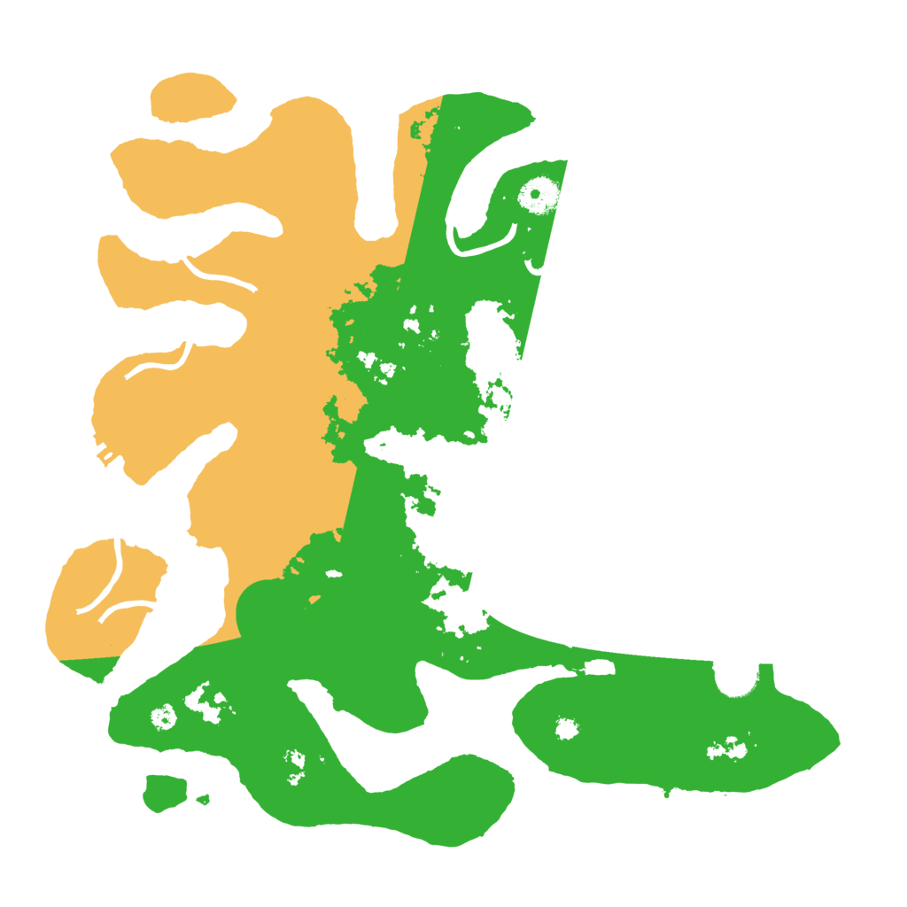 Biome Rust Map: Procedural Map, Size: 3700, Seed: 1258475672