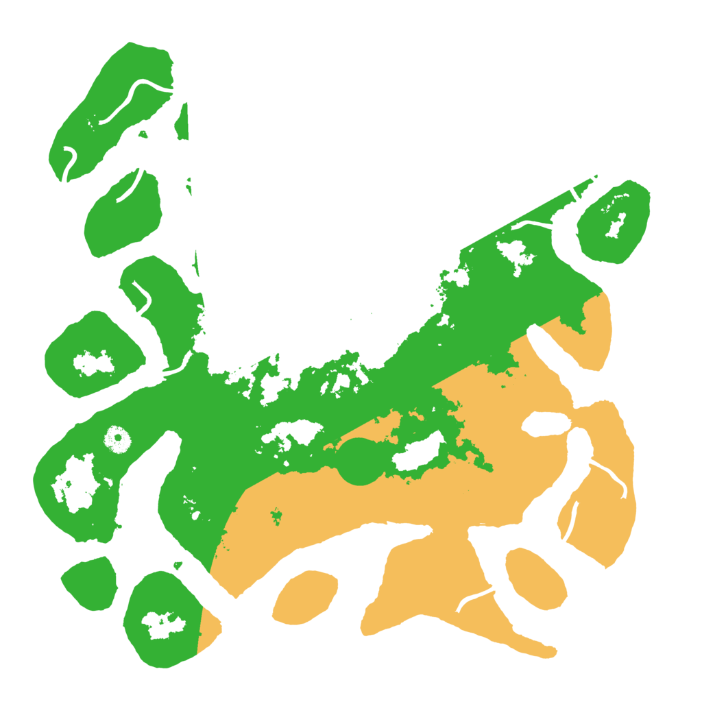 Biome Rust Map: Procedural Map, Size: 4000, Seed: 3399278