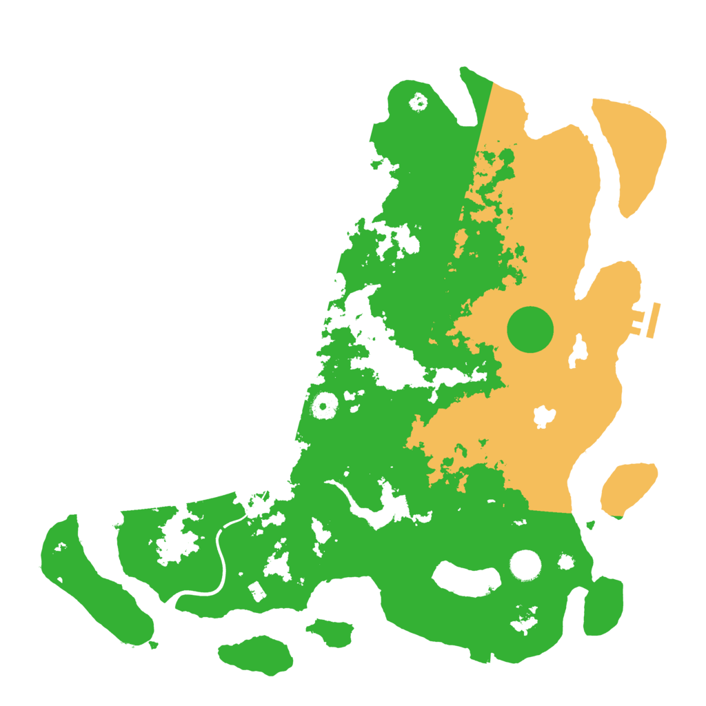 Biome Rust Map: Procedural Map, Size: 4000, Seed: 959984