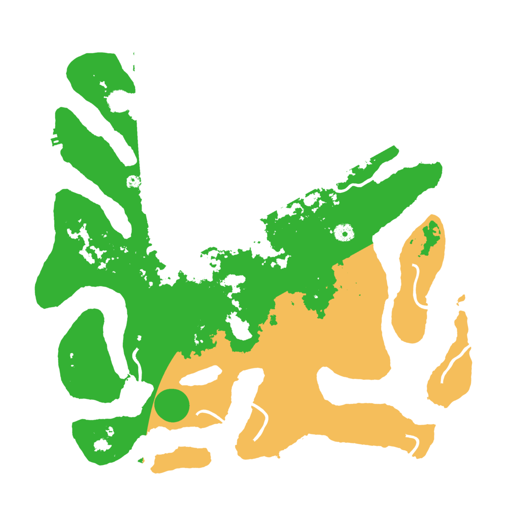 Biome Rust Map: Procedural Map, Size: 4000, Seed: 2802628