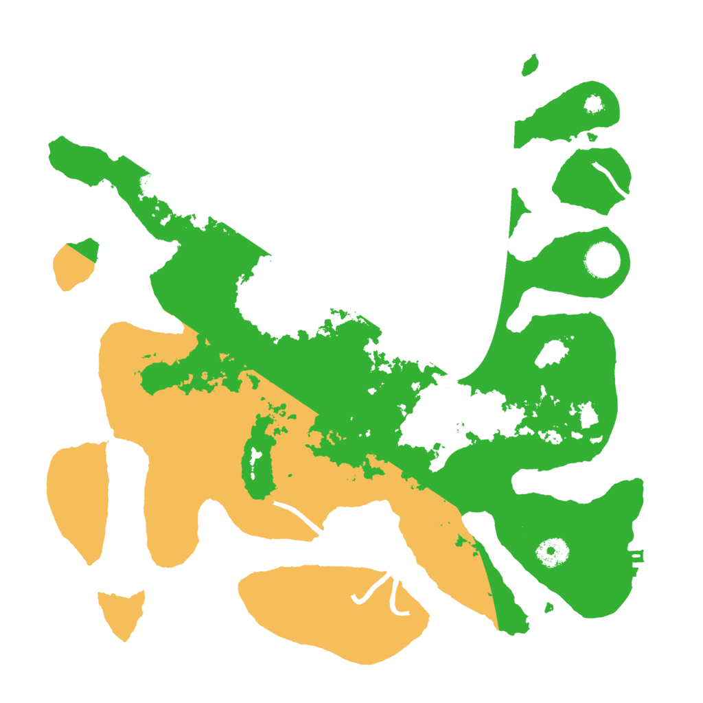 Biome Rust Map: Procedural Map, Size: 3500, Seed: 2817610