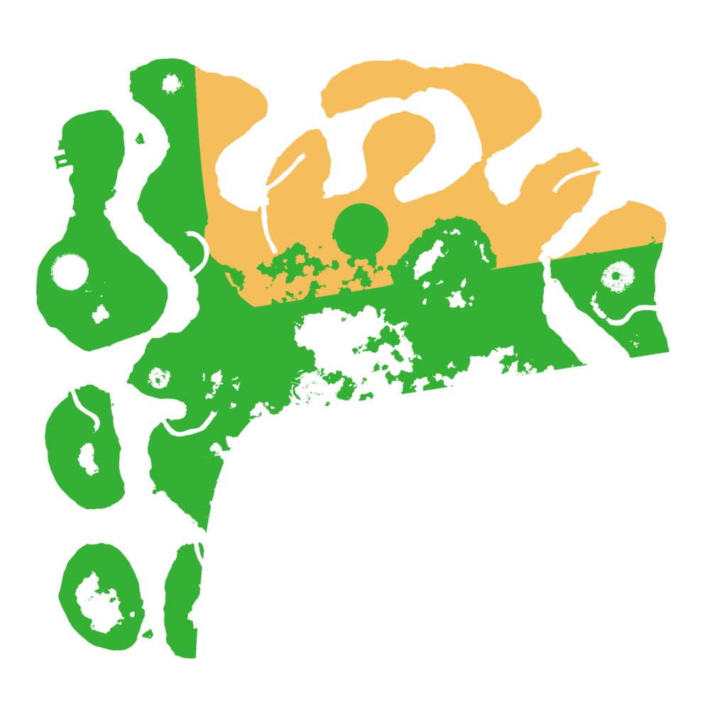 Biome Rust Map: Procedural Map, Size: 3550, Seed: 315663