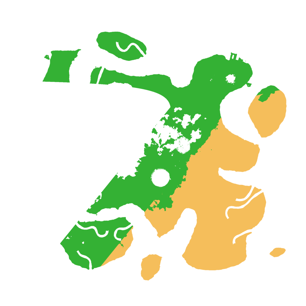 Biome Rust Map: Procedural Map, Size: 3000, Seed: 487493