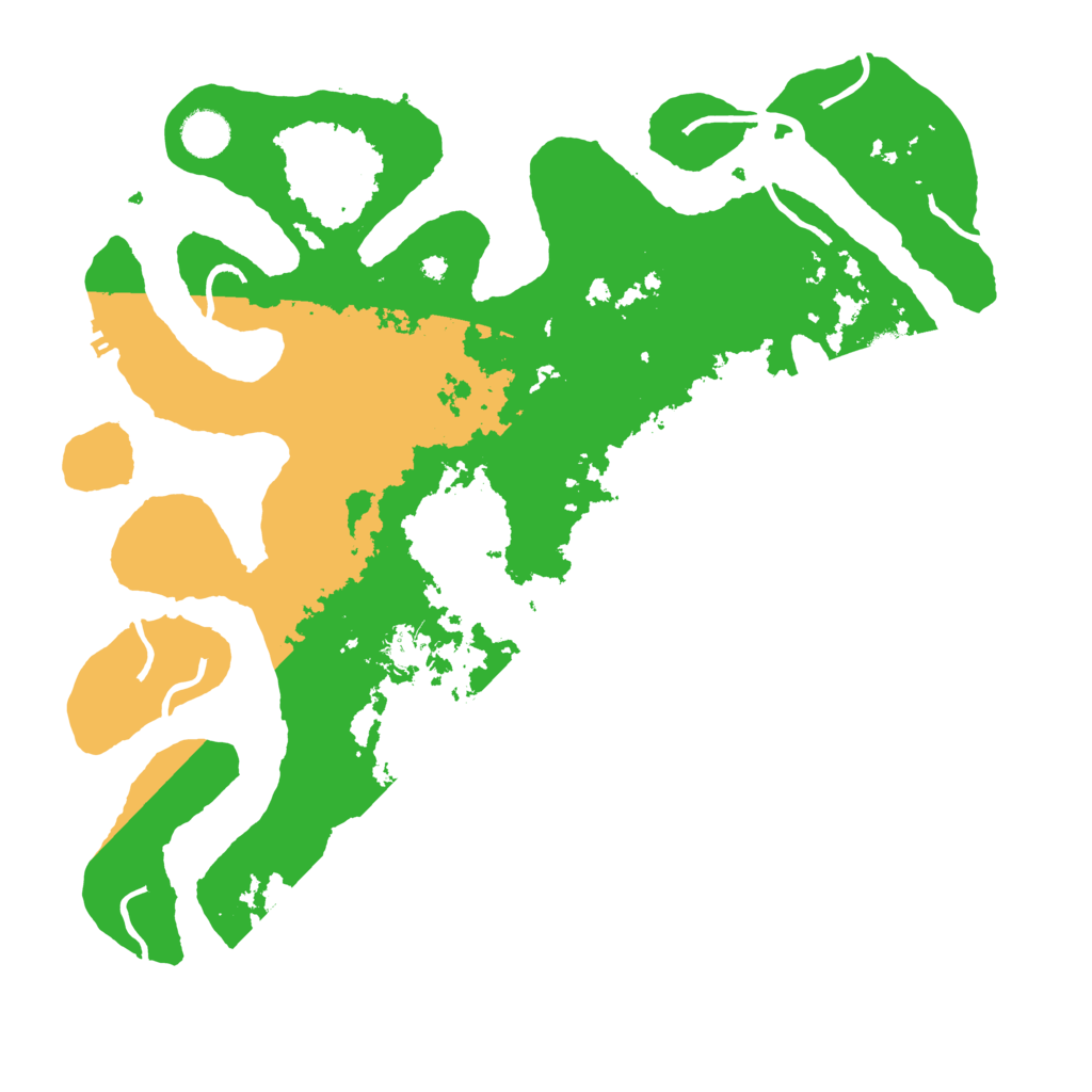 Biome Rust Map: Procedural Map, Size: 4000, Seed: 1323707