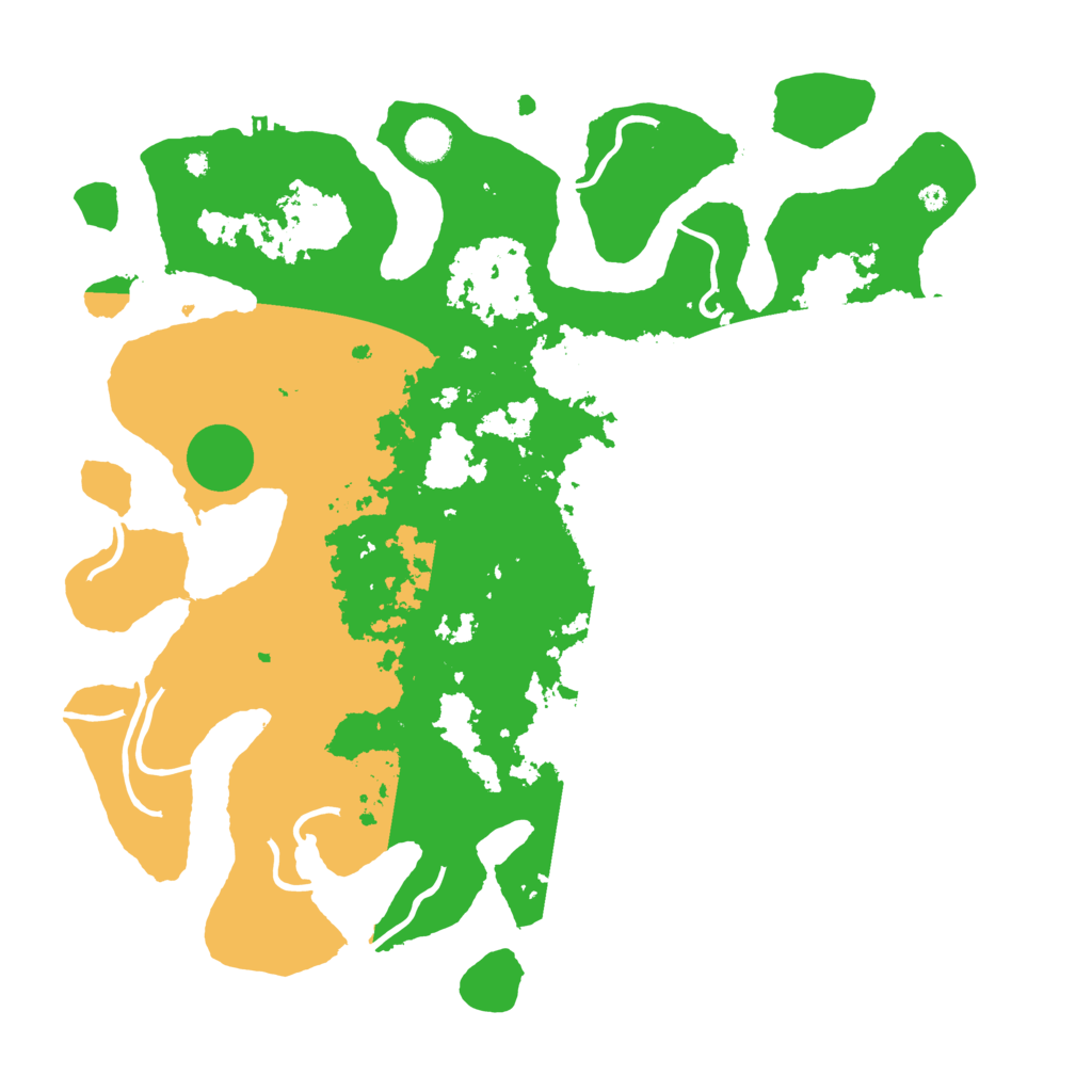 Biome Rust Map: Procedural Map, Size: 4300, Seed: 151
