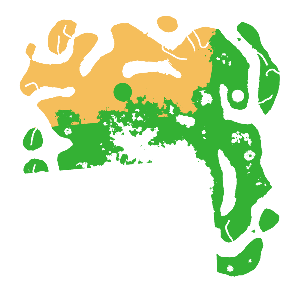 Biome Rust Map: Procedural Map, Size: 4250, Seed: 91376428