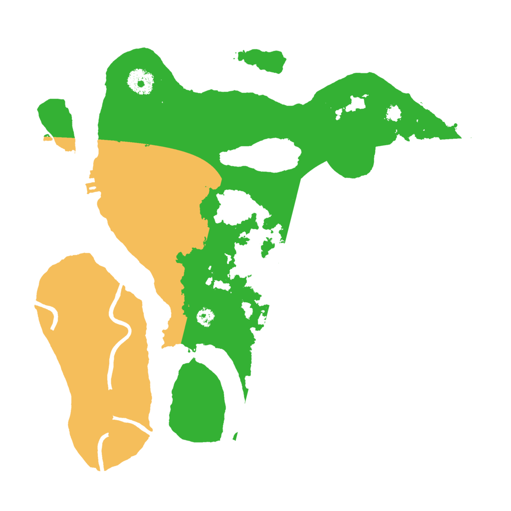 Biome Rust Map: Procedural Map, Size: 3000, Seed: 384725