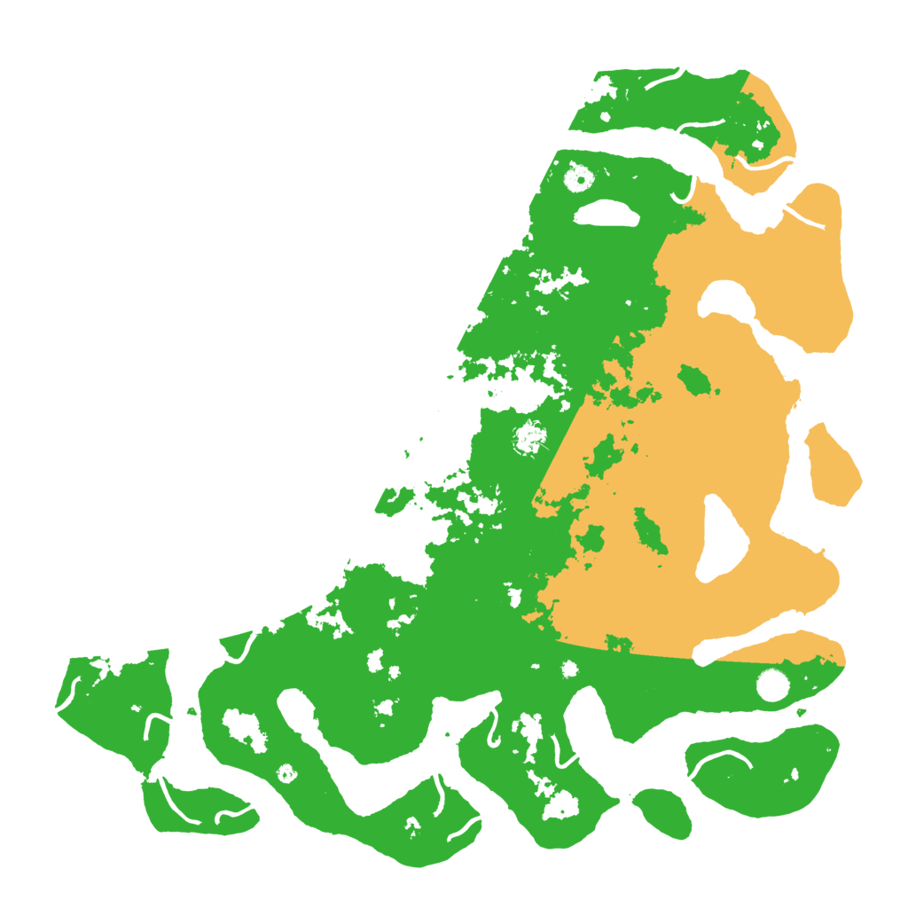 Biome Rust Map: Procedural Map, Size: 4942, Seed: 42