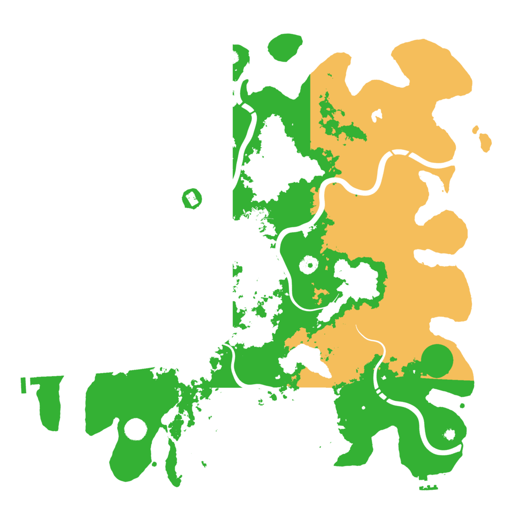 Biome Rust Map: Procedural Map, Size: 4250, Seed: 677990933