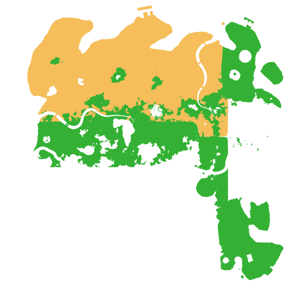 Biome Rust Map: Procedural Map, Size: 4250, Seed: 1283383756