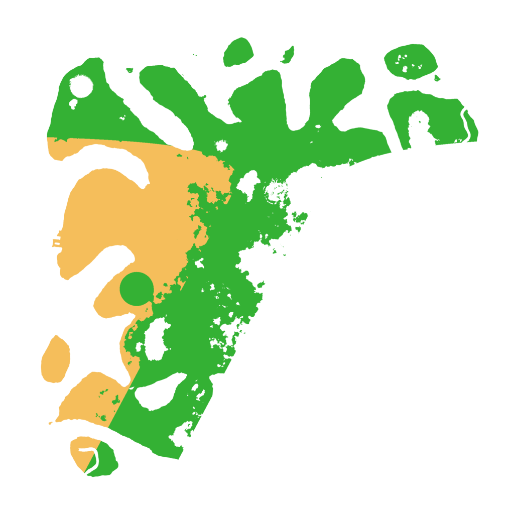 Biome Rust Map: Procedural Map, Size: 4000, Seed: 568881