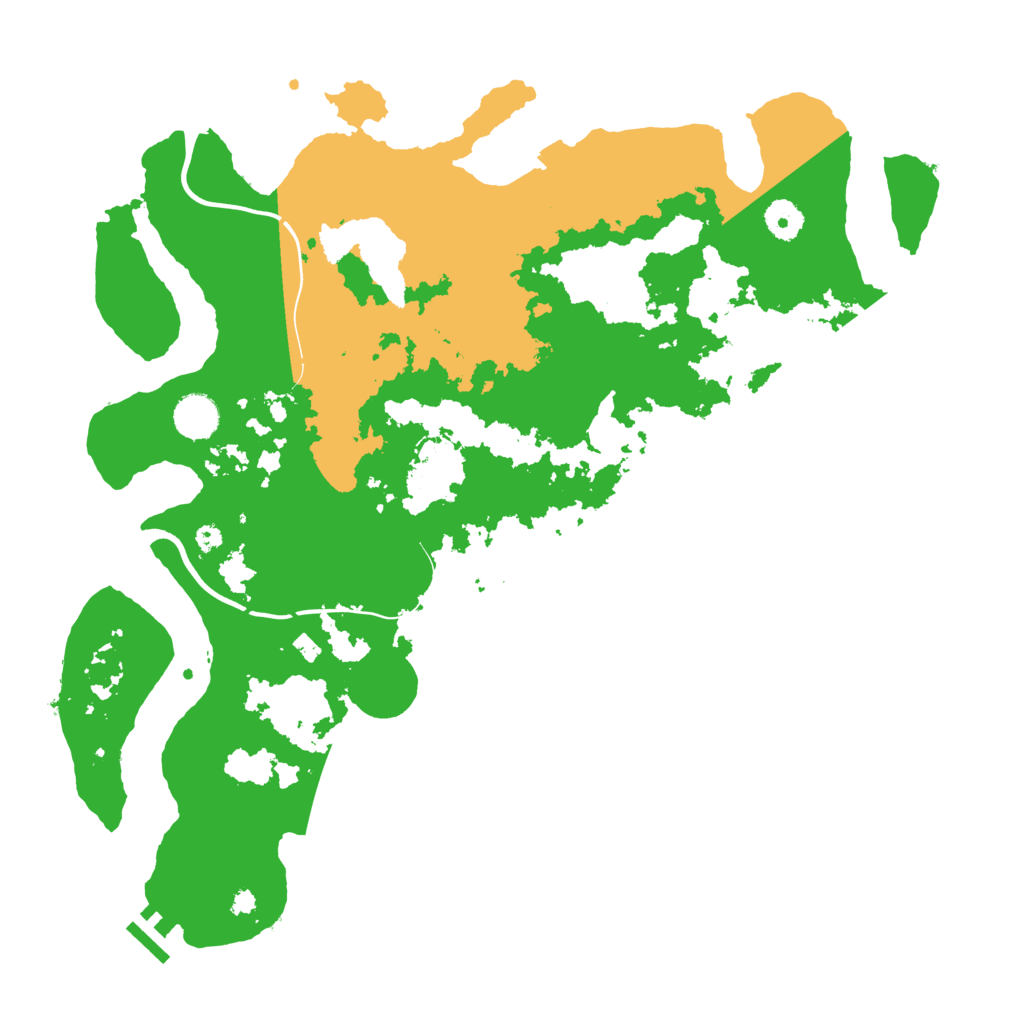 Biome Rust Map: Procedural Map, Size: 4000, Seed: 3504485